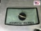 Coach Glass Clock 17x8.5