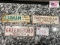 Lot of 3 Town Tags Durham, Thomasville, &