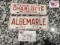 Lot of 2 Town Tags Charlotte & Albemarle