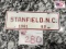 1981 Stanfield NC Town Tag