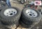 8 Lug Wheels w Wrangler LT325/65R18 Tires
