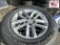 Set of 4 Kia 5 lug Wheels and Tires