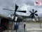 Camouflaged Helicopter Whirligig