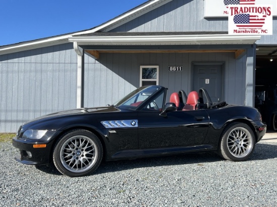 2001 BMW Z3 3.0i Convertible VIN 7079