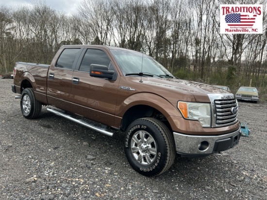 2011 Ford F150 4x4 XLT VIN 2656