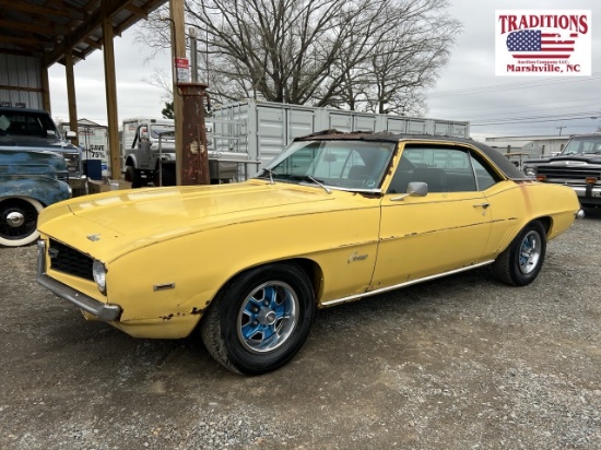 1969 Chevrolet Camaro VIN 6033