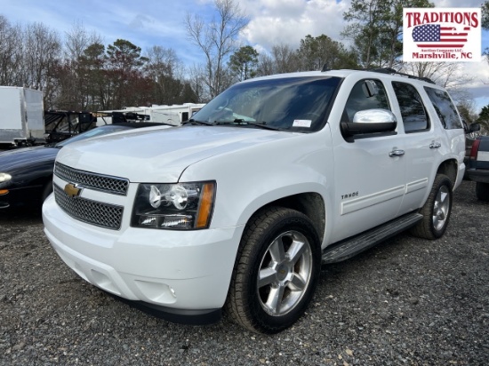2012 Chevrolet Tahoe 4x4 VIN 2271