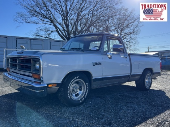 1988 Dodge Truck VIN 3217