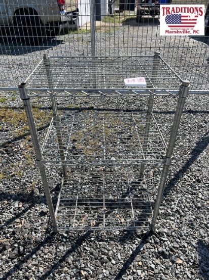 3 Shelf NSF Wire Rack 18x24x36