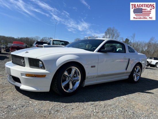2007 Ford Mustang Shelby GT VIN 6048