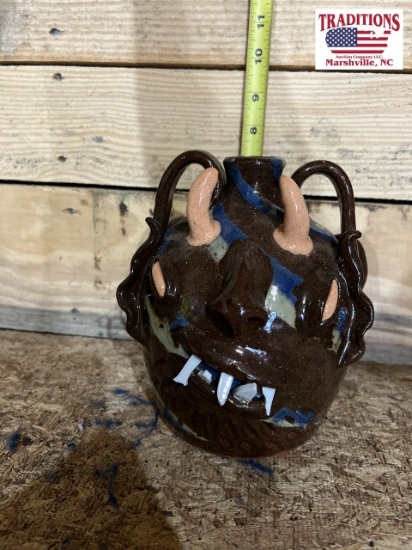 NC Double Sided Face Jug 2014 7" Tall