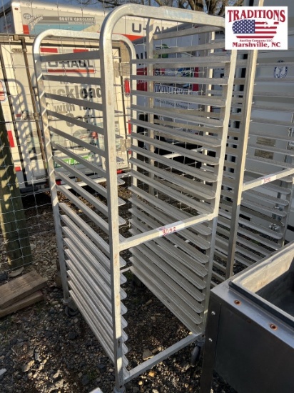 2 Stainless Bread Carts