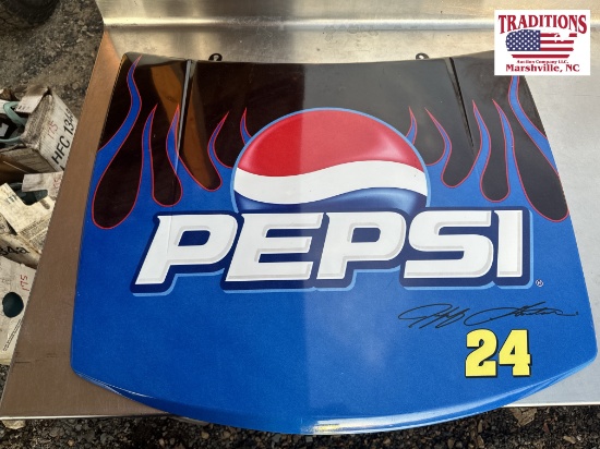 Pepsi Advertisment Racing Hood