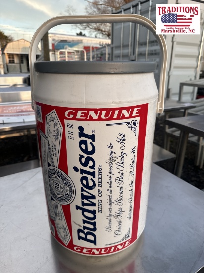Budweiser Can Shaped Cooler