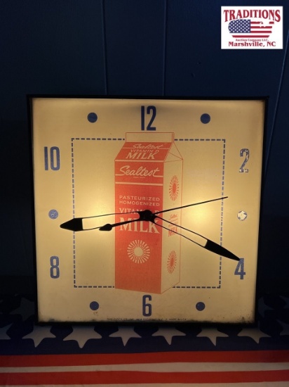 Sealtest Milk Clock