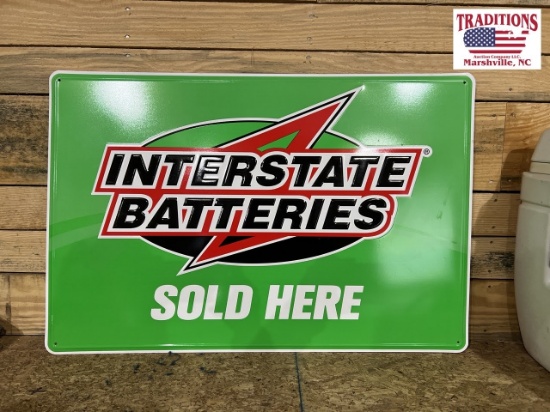36"x24” Interstate Batteries Sign