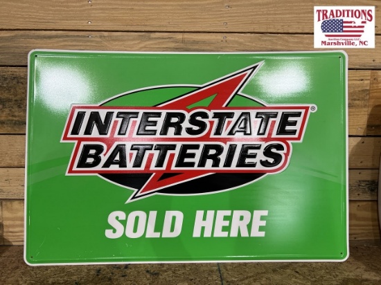 36"x24” Interstate Batteries Sign