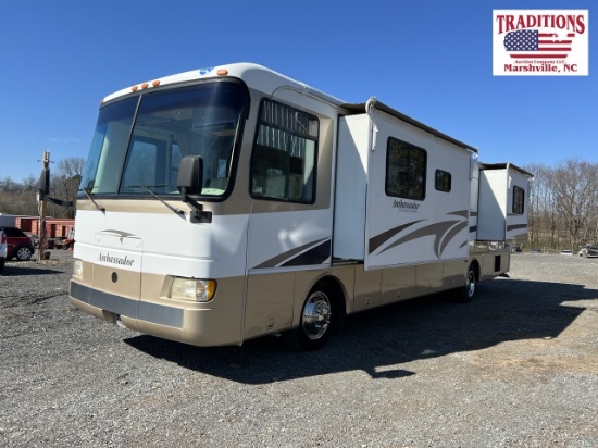 2001 Holiday Rambler Ambassador Motorhome VIN 4737