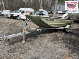 1992 14ft Lowe Boat HULL C292 VIN 5632
