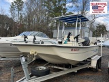 2004 19ft Carolina Skiff Boat Hull E404