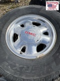 Set of 4 GMC Wheels with Cooper 265/70R16
