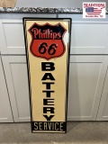 Phillips 66 Battery Service 14 x 42