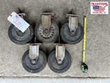 5 Caster Wheels