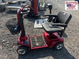 Golden Scooter w Towing Rack