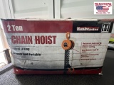 New Haul Master 2 Ton Chain Hoist