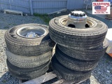 Chevrolet Dually Wheels with Firestone 215/85R16