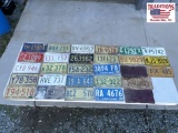 Lot of 28 Vehicle Tags