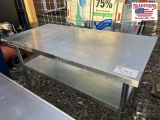 Stainless Prep Table 60x30x35