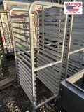 2 Stainless Bread Carts
