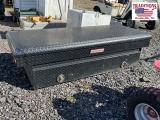 Large Weather Guard Black Diamond Plate Truck