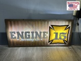 Engine 15 Brewing Co Light Up Sign 24x12