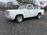 1977 Dodge D100 Truck VIN 3033
