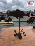 Fish weathervane
