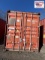 40ft x 9ft 6in Shipping Container - Red