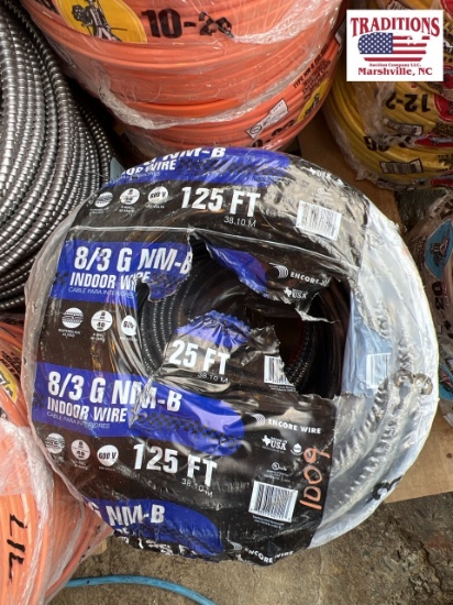 125-ft 8/3 G Wire - New!