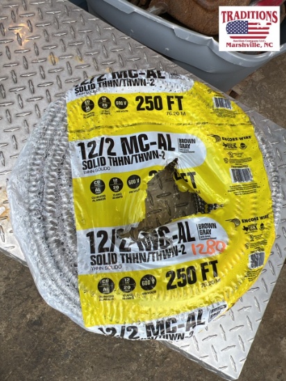 250-ft  12/2 MC Cable - New!