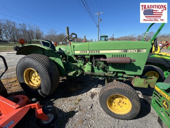 John Deere 850 Diesel Tractor