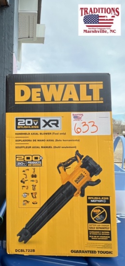 Dewalt 20V Max Brushless XR Handheld Axial Blower