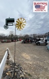 Green Tractor Whirligig