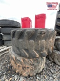(2) Skid Steer Bobcat Hard Wall Tires