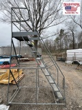7ft Platform Rolling Staircase