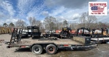 1991 Hudson 16ft Flat Bed Trailer VIN0023