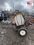 30 Gallon Pull Type 12v Sprayer