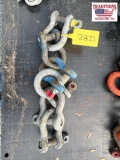 (6) 8 1/2 Ton Clevis