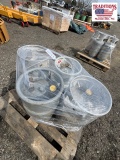 (2) Full Propane Cylinders / (2) Empty Cylinders