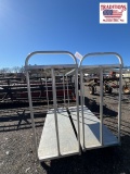 (2) Metal Carts